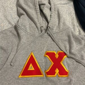 Delta Chi Gray Hoodie